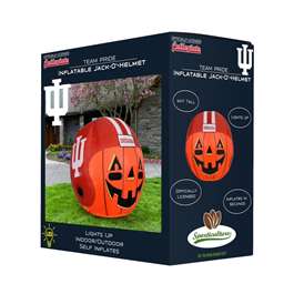 Indiana Hoosiers Inflatable Jack-O'-Helmet Halloween Yard Decoration  