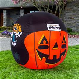 Jacksonville Jaguars Inflatable Jack-O'-Helmet Halloween Yard Decoration  