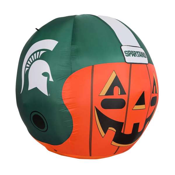 Michigan State Spartans Inflatable Jack-O'-Helmet Halloween Yard Decoration  