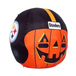 Pittsburgh Steelers Inflatable Jack-O'-Helmet Halloween Yard Decoration  