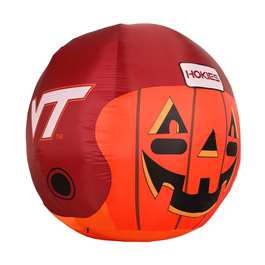Virginia Tech Hokies Inflatable Jack-O'-Helmet Halloween Yard Decoration  
