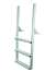 JIF Marine 3-Wide Step Dock Ladder Aluminum Boat - Dock Table