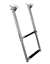 JIF Marine 2-Step Under Platform Telescoping Ladder Stainless 316 Boat - Dock Table