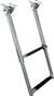 JIF Marine 3-Step Under Platform Telescoping Ladder Stainless 317 Boat - Dock Table