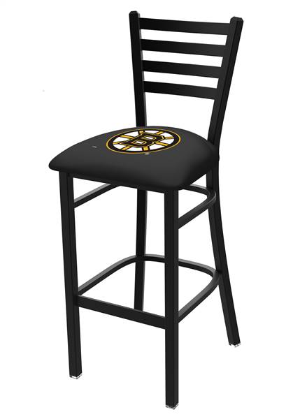 Boston Bruins 18" Chair with Black Wrinkle Finish  