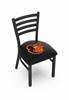 Baltimore Orioles 18" Chair with Black Wrinkle Finish  