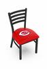 Cincinnati Reds 18" Chair with Black Wrinkle Finish  