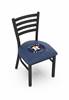 Houston Astros 18" Chair with Black Wrinkle Finish  