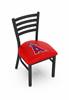 Los Angeles Angels 18" Chair with Black Wrinkle Finish  