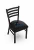 Miami Marlins 18" Chair with Black Wrinkle Finish  