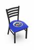 New York Mets 18" Chair with Black Wrinkle Finish  