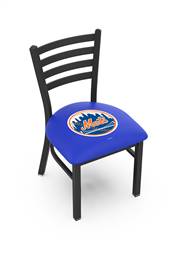 New York Mets 18" Chair with Black Wrinkle Finish  