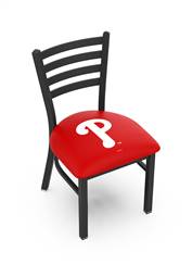 Philadelphia Phillies 18" Chair with Black Wrinkle Finish  