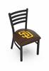 San Diego Padres 18" Chair with Black Wrinkle Finish  