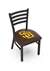San Diego Padres 18" Chair with Black Wrinkle Finish  