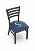 Seattle Mariners 18" Chair with Black Wrinkle Finish  