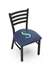 Seattle Mariners 18" Chair with Black Wrinkle Finish  