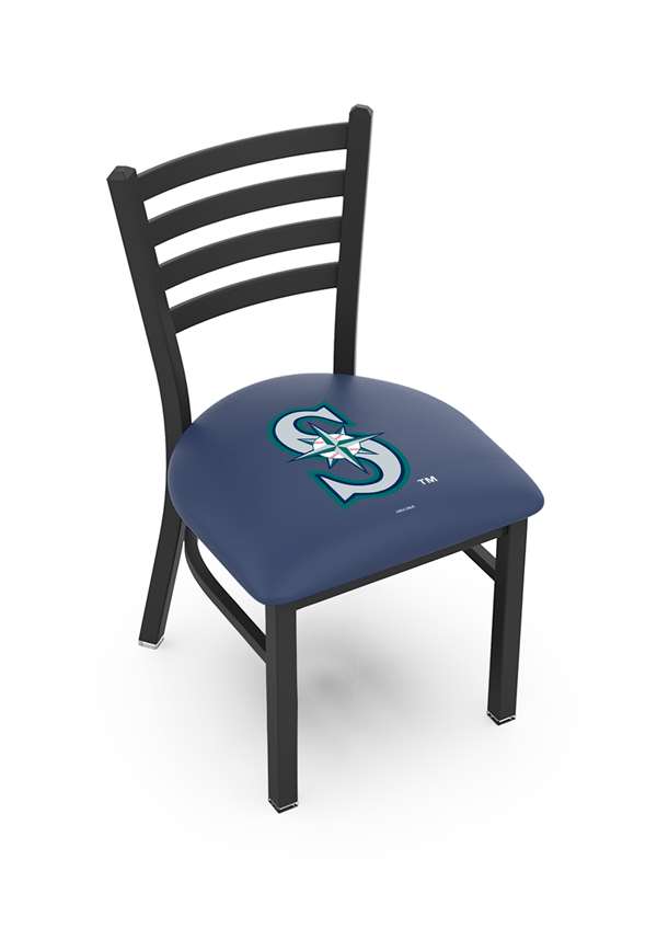 Seattle Mariners 18" Chair with Black Wrinkle Finish  