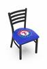 Texas Rangers 18" Chair with Black Wrinkle Finish  