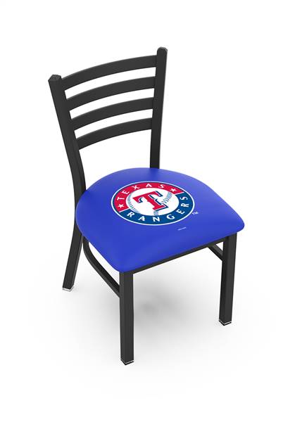Texas Rangers 18" Chair with Black Wrinkle Finish  