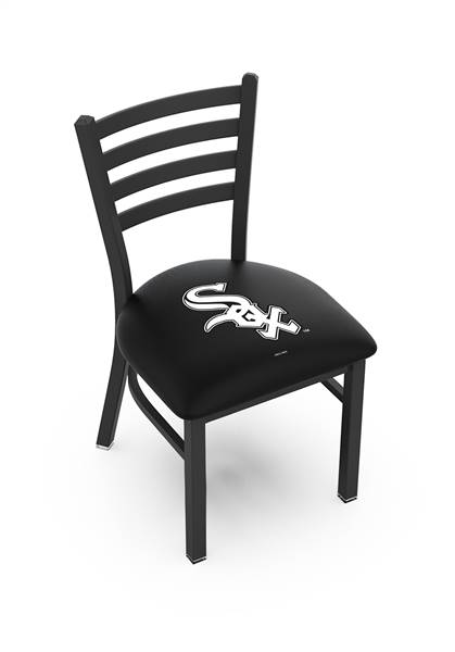 Chicago White Sox 18" Chair with Black Wrinkle Finish  