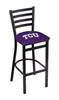 TCU 18" Chair with Black Wrinkle Finish  