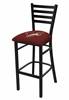 Arizona Coyotes 25" Stationary Counter Stool with Black Wrinkle Finish  