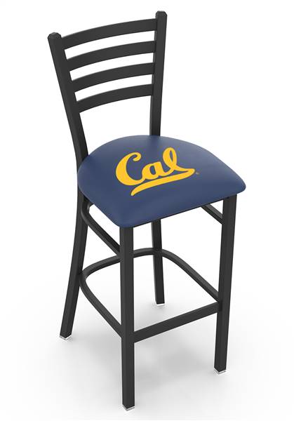 Cal 25" Stationary Counter Stool with Black Wrinkle Finish    