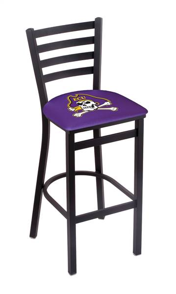 East Carolina 25" Stationary Counter Stool with Black Wrinkle Finish    