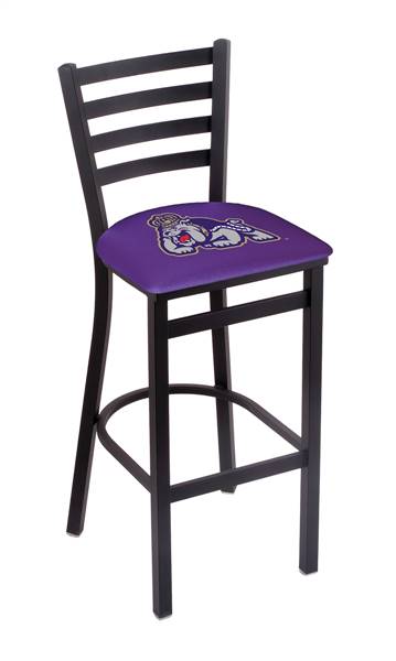 James Madison 25" Stationary Counter Stool with Black Wrinkle Finish    