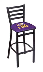 Louisiana State 25" Stationary Counter Stool with Black Wrinkle Finish    