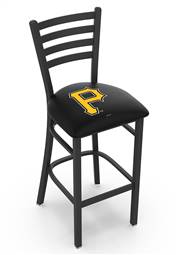 Pittsburgh Pirates 25" Stationary Counter Stool with Black Wrinkle Finish  