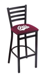 Montana 25" Stationary Counter Stool with Black Wrinkle Finish  