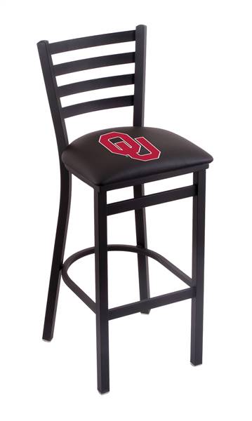 L004 Oklahoma 25" Stationary Counter Stool with Black Wrinkle Finish  