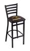 Southern Miss 25" Stationary Counter Stool with Black Wrinkle Finish  