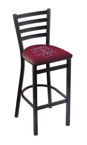 Texas A&M 25" Stationary Counter Stool with Black Wrinkle Finish  