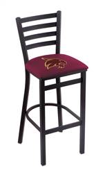 Texas State 25" Stationary Counter Stool with Black Wrinkle Finish  