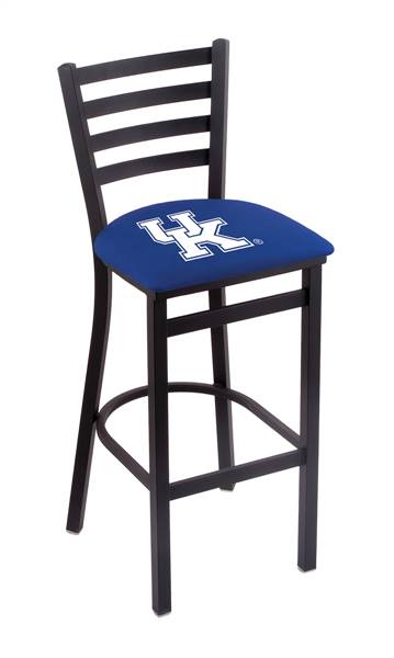 Kentucky "UK" 25" Stationary Counter Stool with Black Wrinkle Finish  