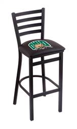 Ohio University 25" Stationary Counter Stool with Black Wrinkle Finish  