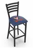 Virginia 25" Stationary Counter Stool with Black Wrinkle Finish  
