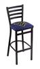 West Virginia 25" Stationary Counter Stool with Black Wrinkle Finish  