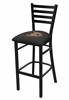 Anaheim Ducks 30" Stationary Bar Stool with Black Wrinkle Finish  