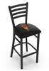 Arizona State (Sparky) 30" Stationary Bar Stool with Black Wrinkle Finish  