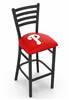 Philadelphia Phillies 30" Stationary Bar Stool with Black Wrinkle Finish  