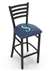 Seattle Mariners 30" Stationary Bar Stool with Black Wrinkle Finish  
