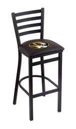 Missouri 30" Stationary Bar Stool with Black Wrinkle Finish  