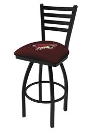 Arizona Coyotes 25" Swivel Counter Stool with Black Wrinkle Finish  