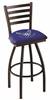 U.S. Air Force 25" Swivel Counter Stool with Black Wrinkle Finish  