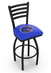 Boise State 25" Swivel Counter Stool with Black Wrinkle Finish  