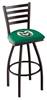 Colorado State 25" Swivel Counter Stool with Black Wrinkle Finish  